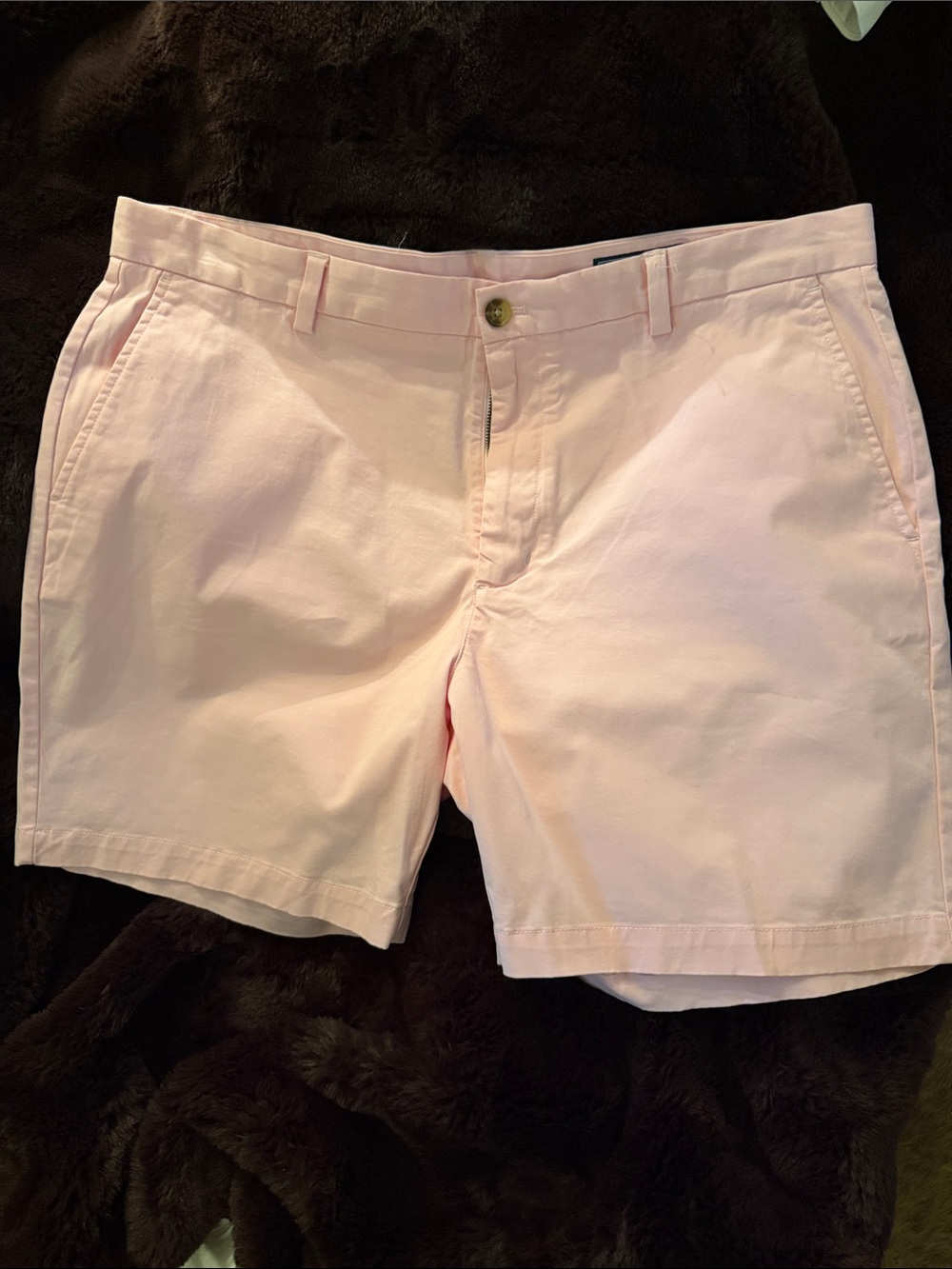 Vineyard Vines Light Pink Flat Front Chino Shorts